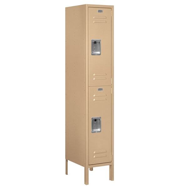 Salsbury Industries Wardrobe Locker, 12 in. W x 15 in. D, Tan 62155TN-U